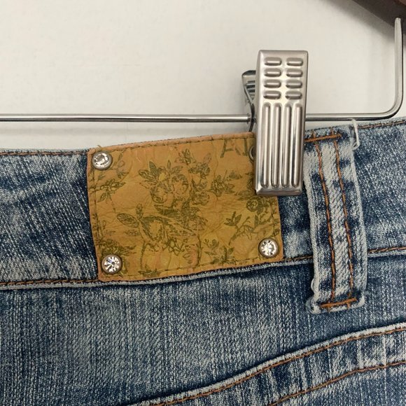 Armor Jeans, Jeans Mini Pencil Skirt, Vintage, Size 4 - Picture 9 of 14